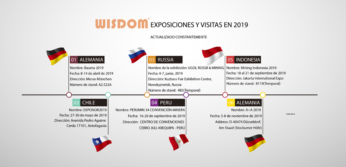 WISDOM exhibitions in 2019