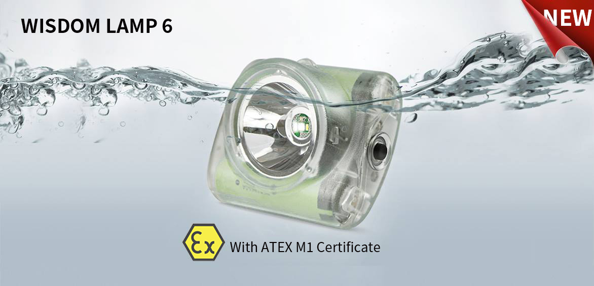 WISDOM LAMP6 with ATEX M1 approval