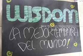 WISDOM product display by Colombian customer 08
