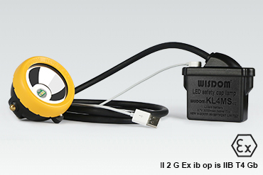 WISDOM Haute-Performance Lampe Minière avec Câble: KL4MS