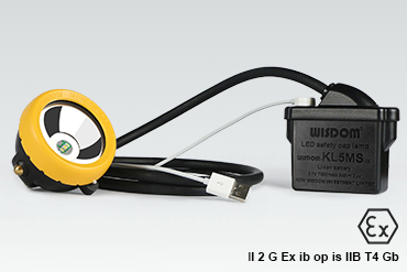 WISDOM Haute-Performance Lampe Minière avec Câble: KL5MS