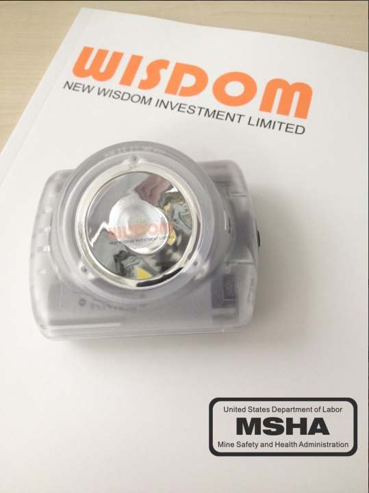 wisdom lamp2 passed through MSHA and was retored