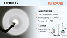 WISDOM Slide: Headlamp & Miner's Cap Lamp - Cordless2 Lighter & Brighter